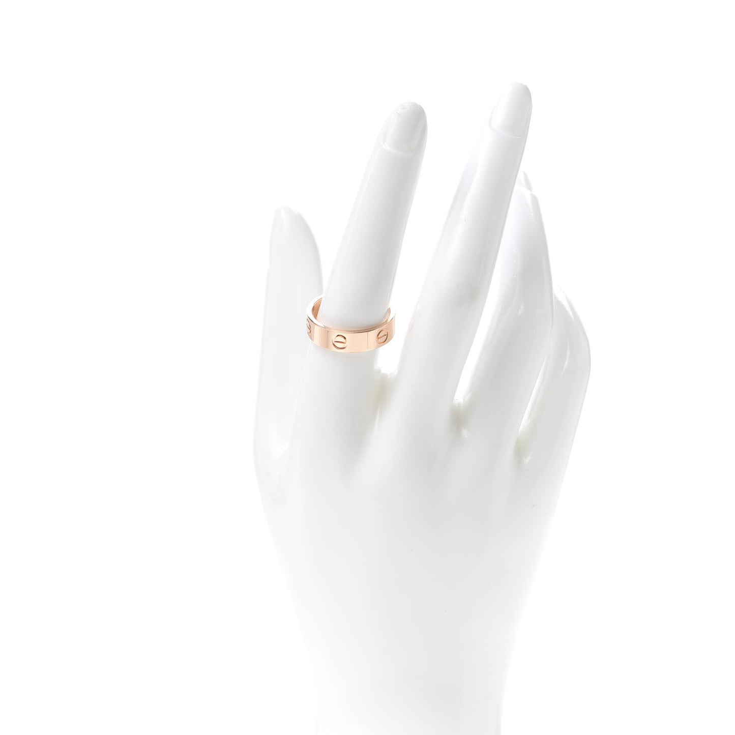 18K Pink Gold 5.5mm LOVE Ring 58 8.25