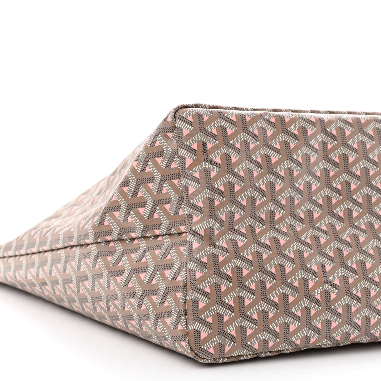 Goyard Goyardine Saint Louis Claire Voie GM Grege Powder Pink 11 of 12