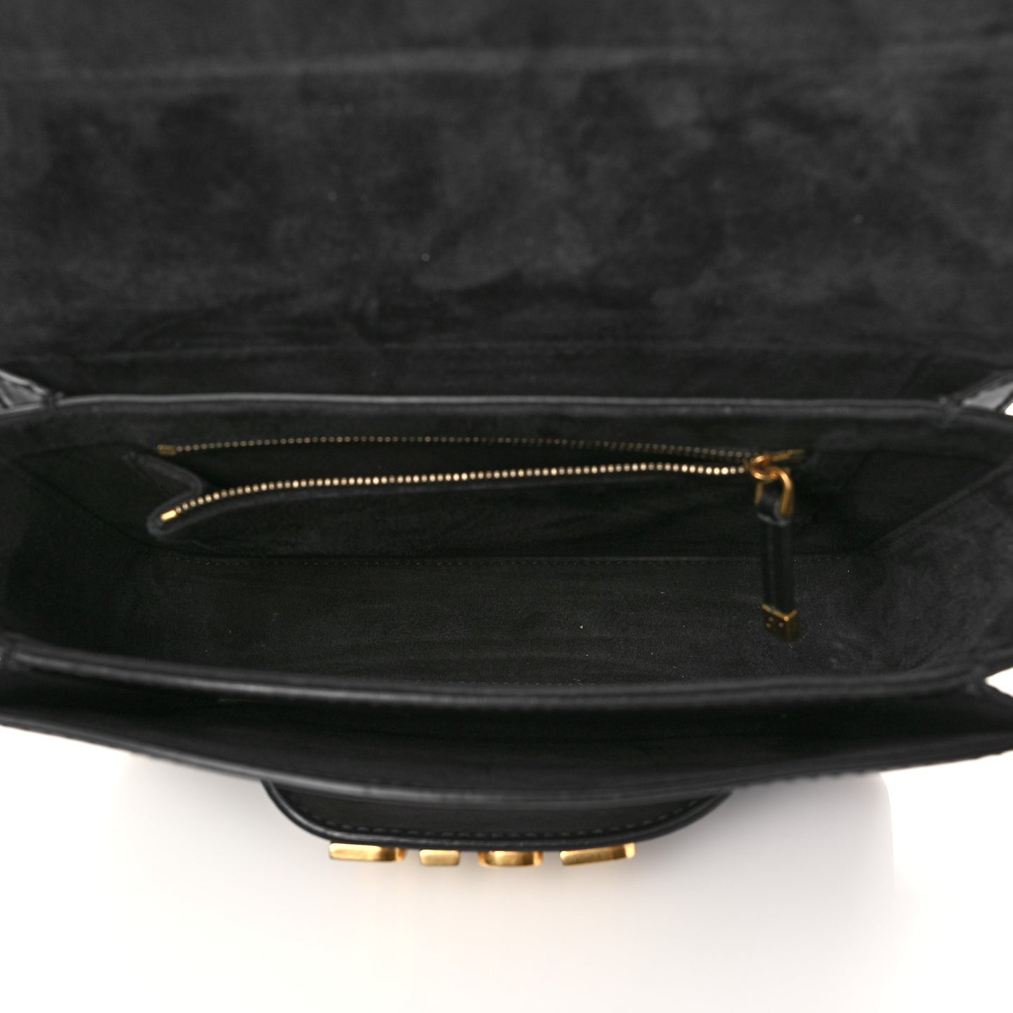 Smooth Calfskin Dio(r)evolution Flap Bag Black