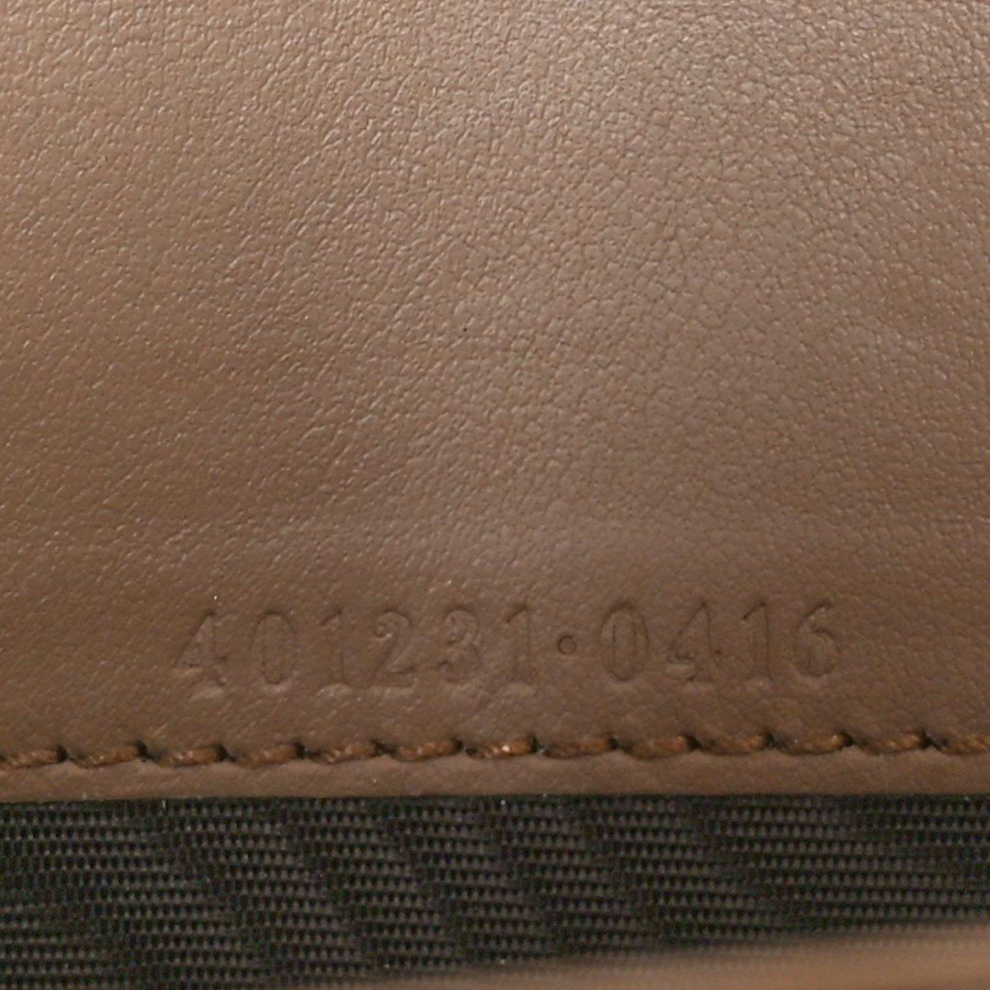 GG Supreme Monogram Mini Dionysus Chain Wallet Beige Taupe