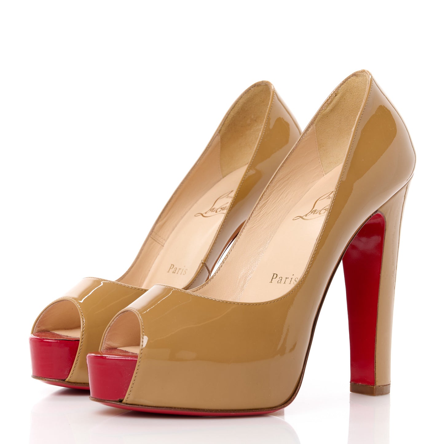 Patent Gabin 140 Pumps 36.5 Camel