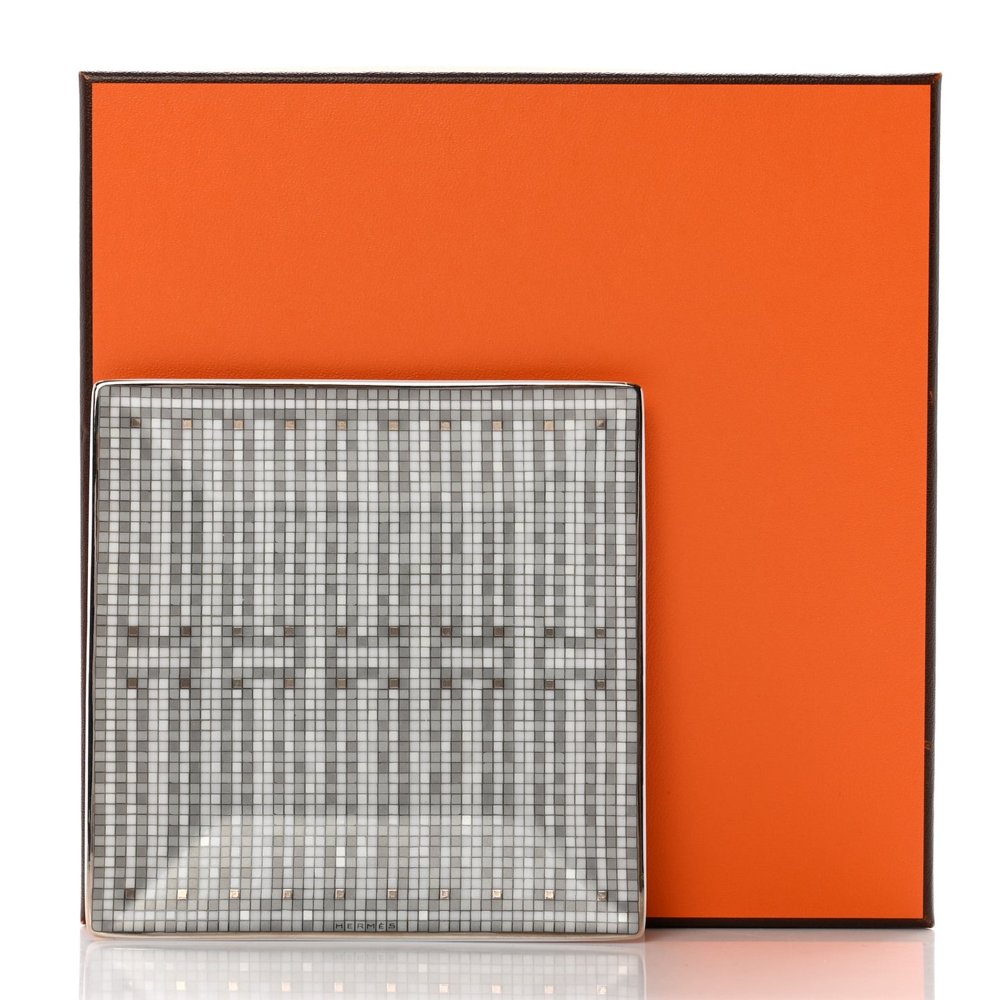 Porcelain Mosaique Au 24 Platine Square Plate N