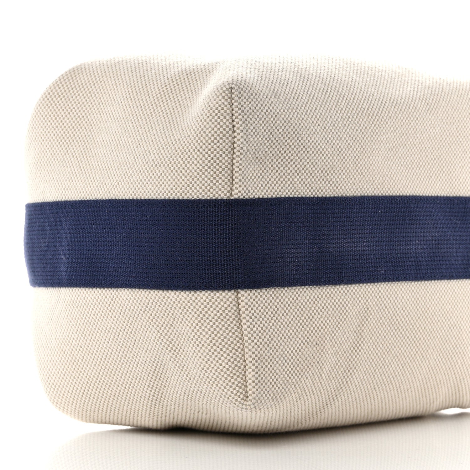 Hermes Canvas Large Bride-A-Brac Cabriole Case Gris Perle 10 of 12
