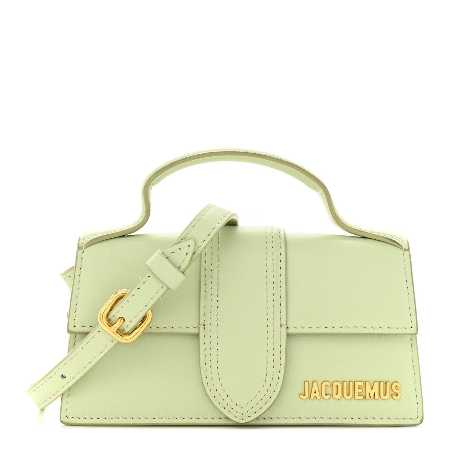 Smooth Calfskin Le Bambino Light Green