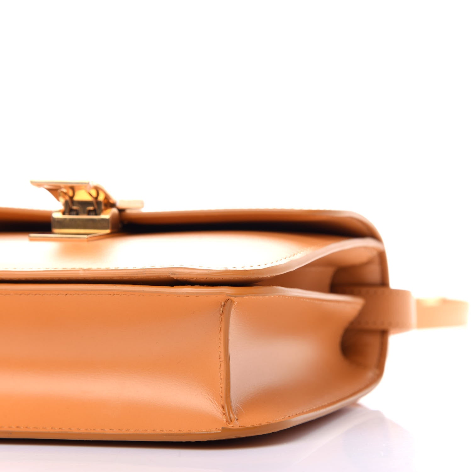 Celine Box Calfskin Teen Classic Box Flap Bag Calendula 9 of 10