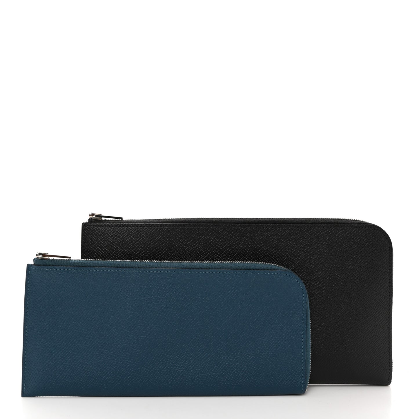 Epsom Large Remix Duo Wallet Black Deep Blue