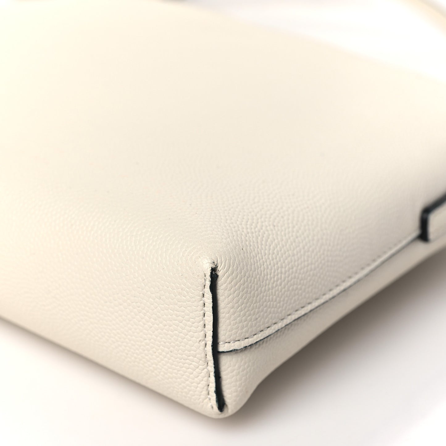 Grained Calfskin Multi-Pouch Crossbody Bag Ivory