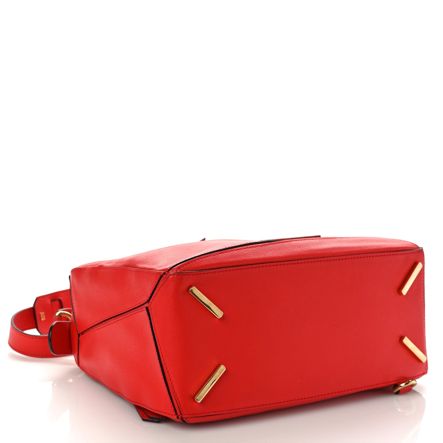 Calfskin Medium Puzzle Bag Scarlet