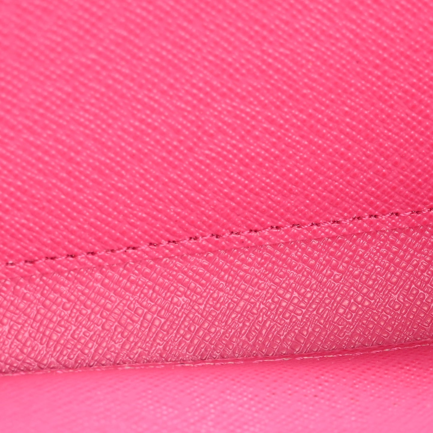 Epi Zippy Wallet Black Hot Pink