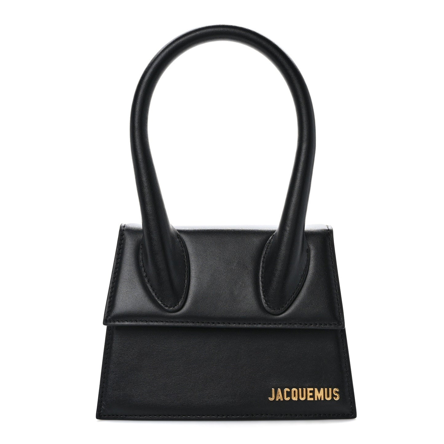 Smooth Calfskin Le Chiquito Moyen Black