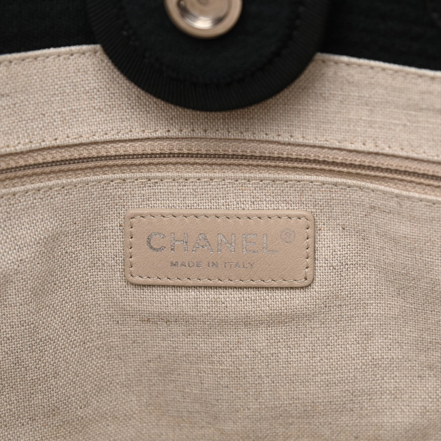 Mixed Fibers Small Deauville Tote Black
