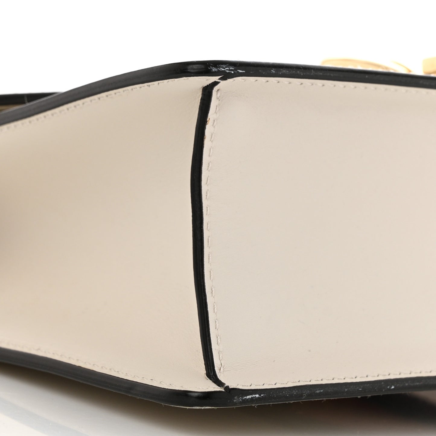 Calfskin Small Sylvie Shoulder Bag Off White