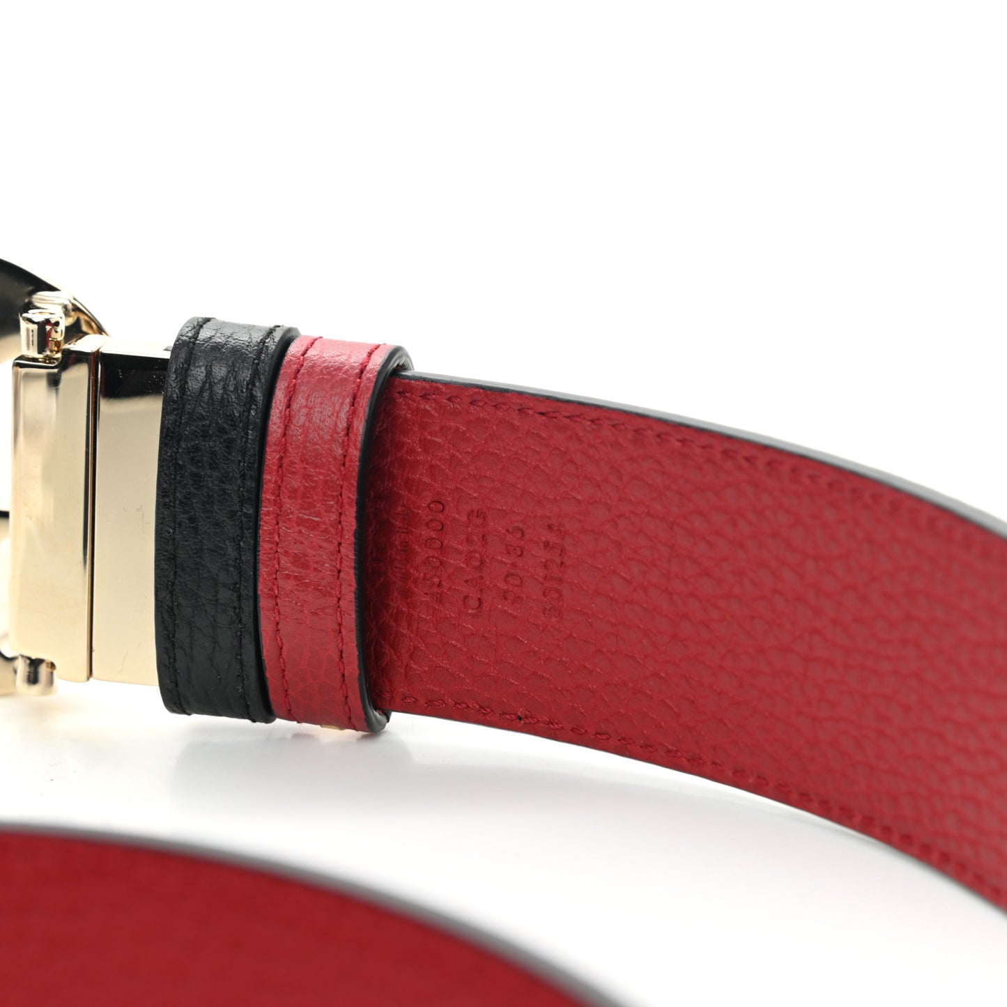 Calfskin 1973 Reversible Belt 90 36 Black Red