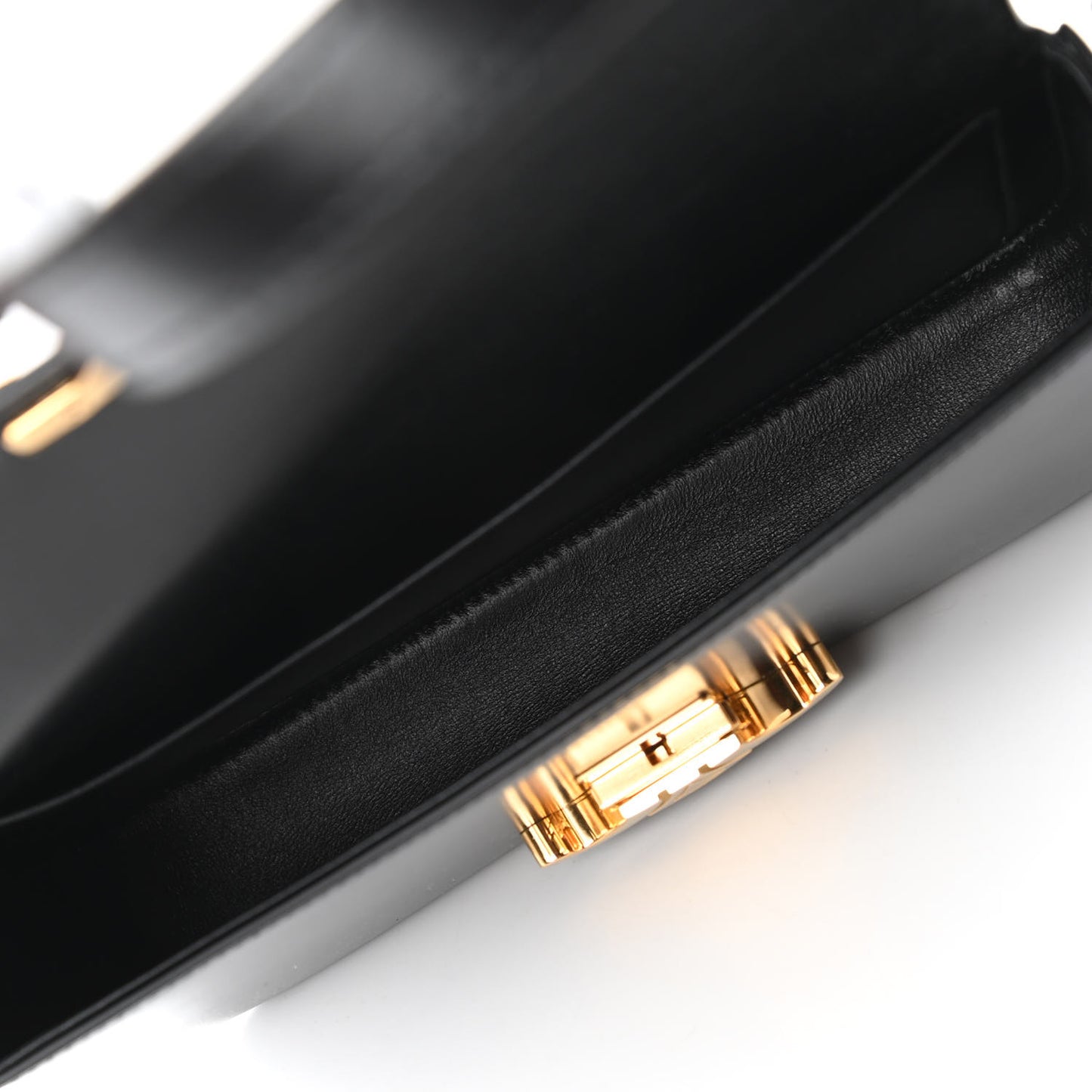 Shiny Calfskin Triomphe Black