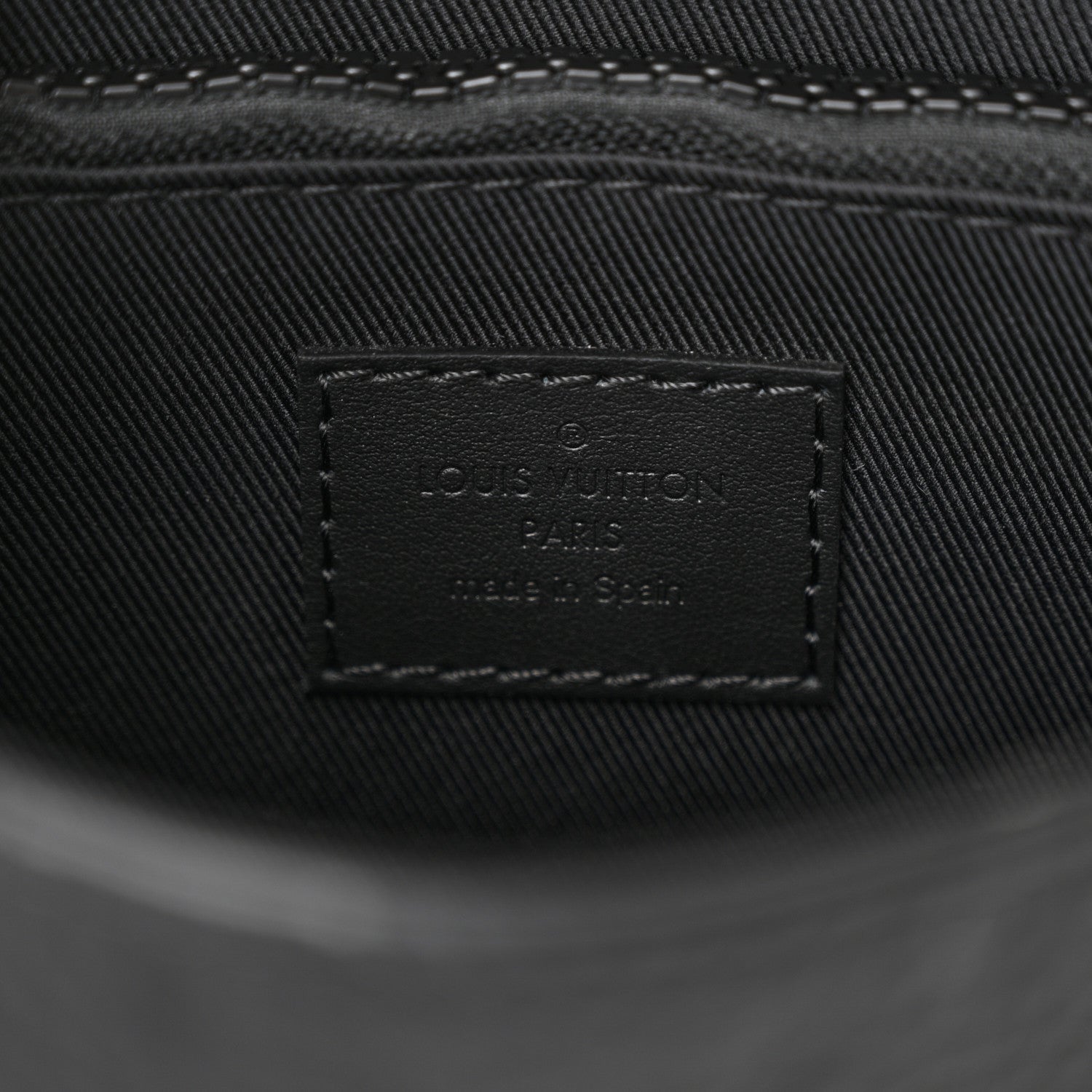 Louis Vuitton Taurillon Monogram S Lock Sling Bag Black 6 of 9