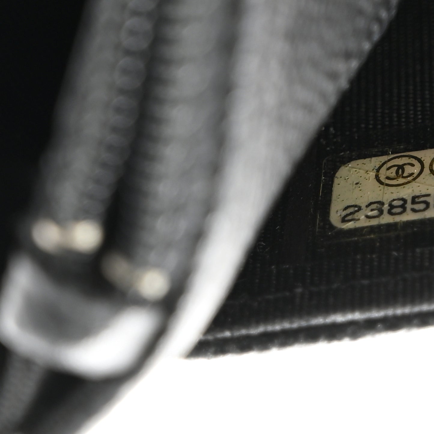 Caviar Quilted Boy Wallet On Chain WOC Black