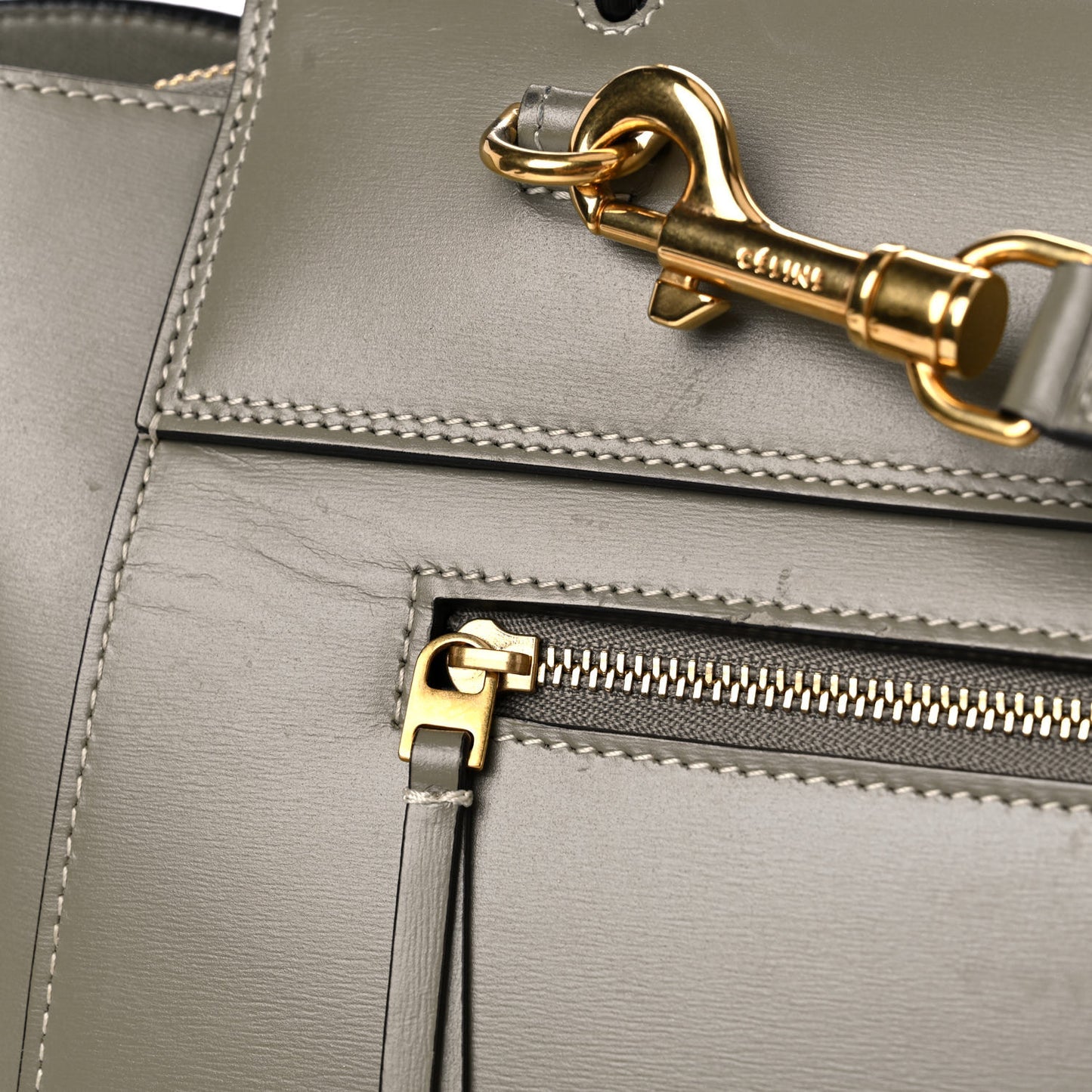 Smooth Calfskin Mini Belt Bag Army Green