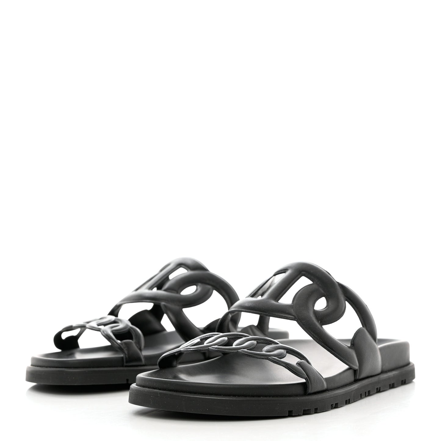 Nappa Extra Sandals 38.5 Black