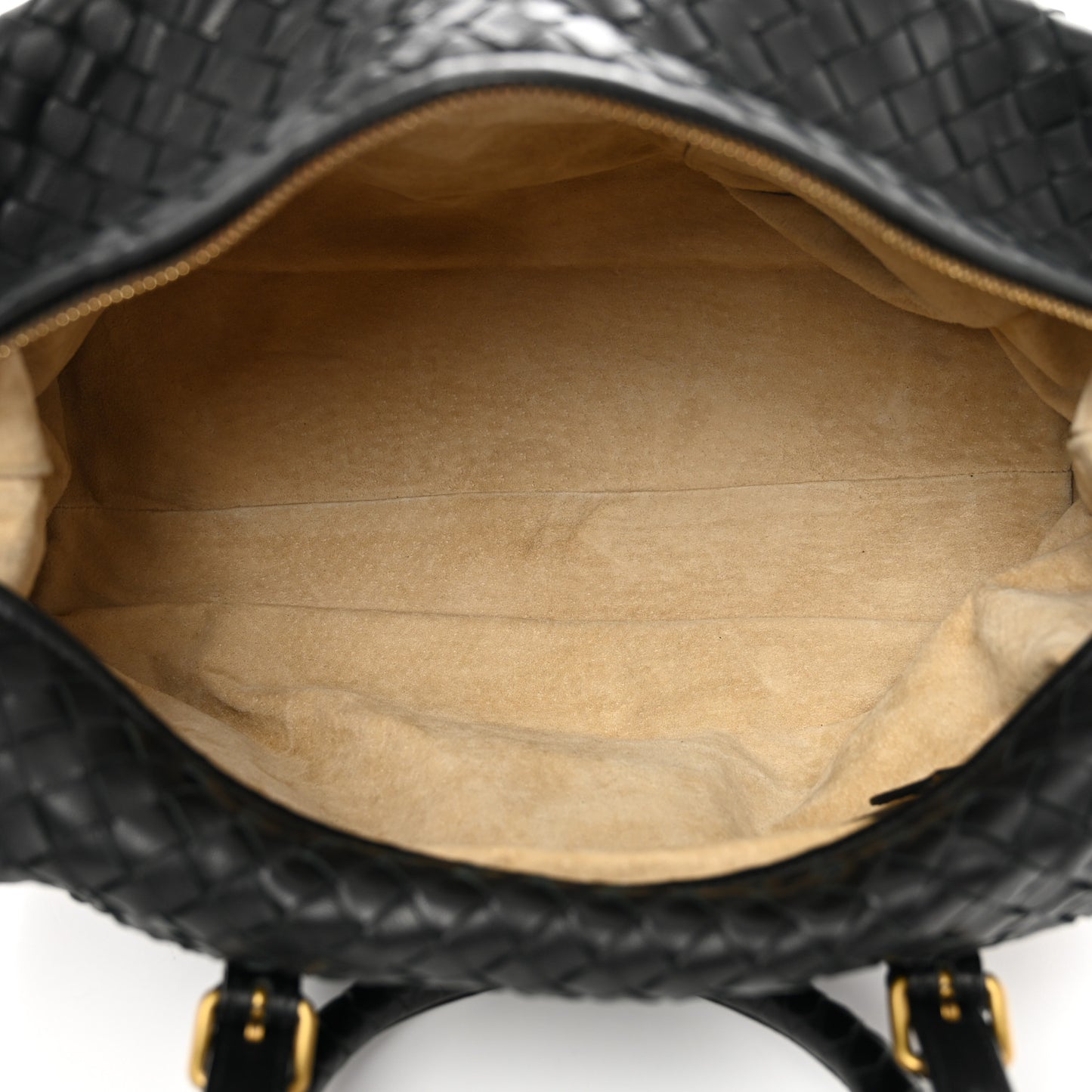 Nappa Intrecciato Montaigne Black