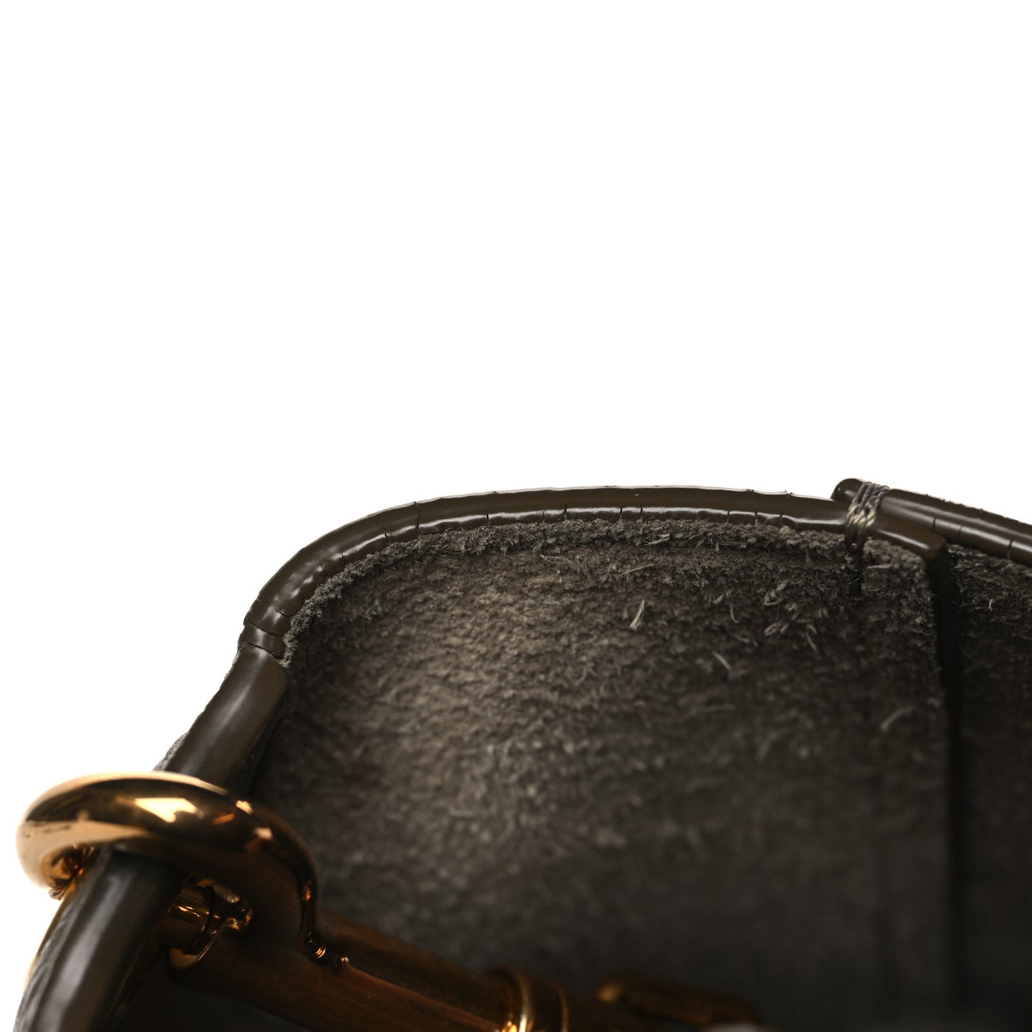 Soft Grained Calfskin Small Sangle Bucket Bag Taupe