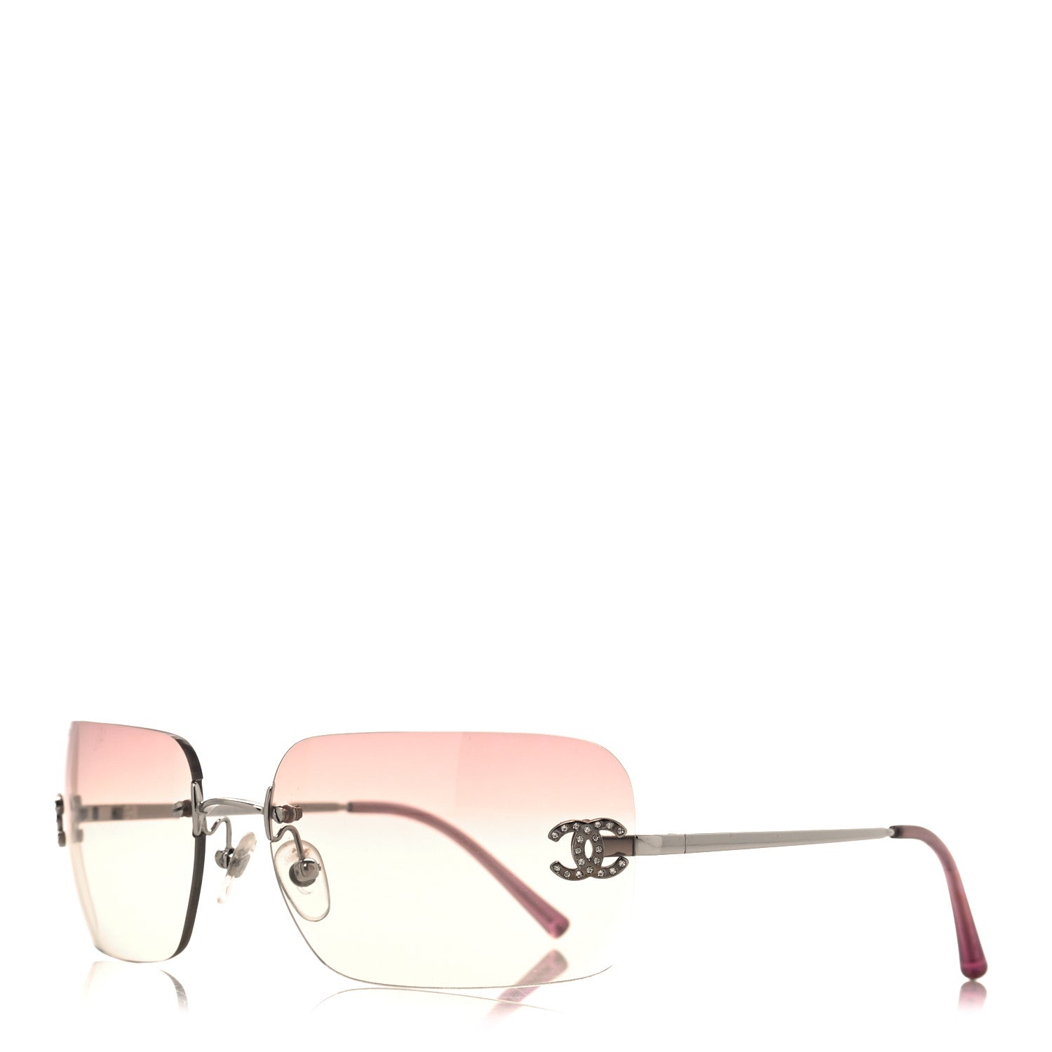 Chanel Metal CC Logo Sunglasses 4017-D Pink 1515813 – FASHIONPHILE