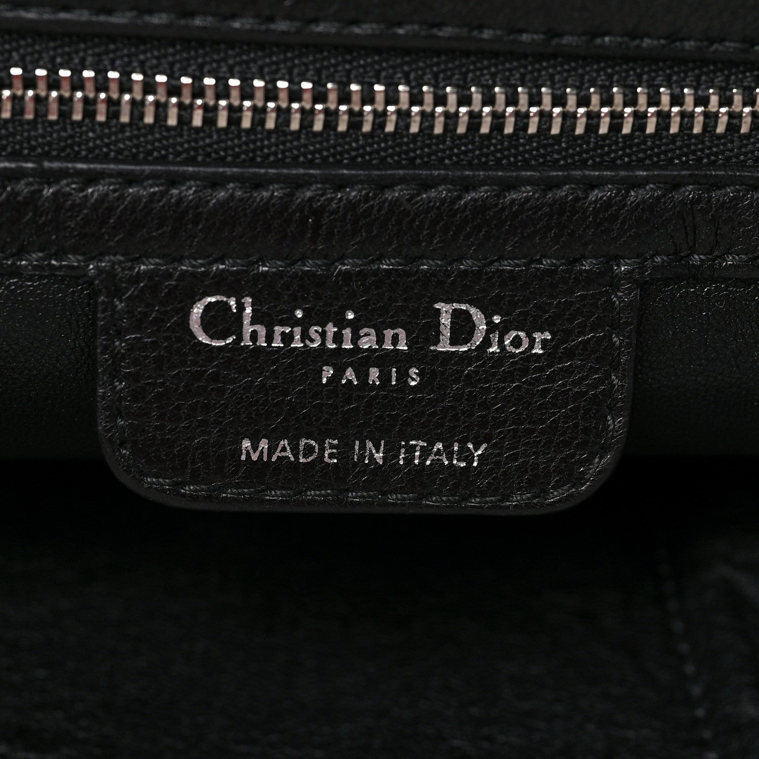 Christian Dior Lambskin Cannage Large Dior Soft Shopping Tote Black 6 of 7