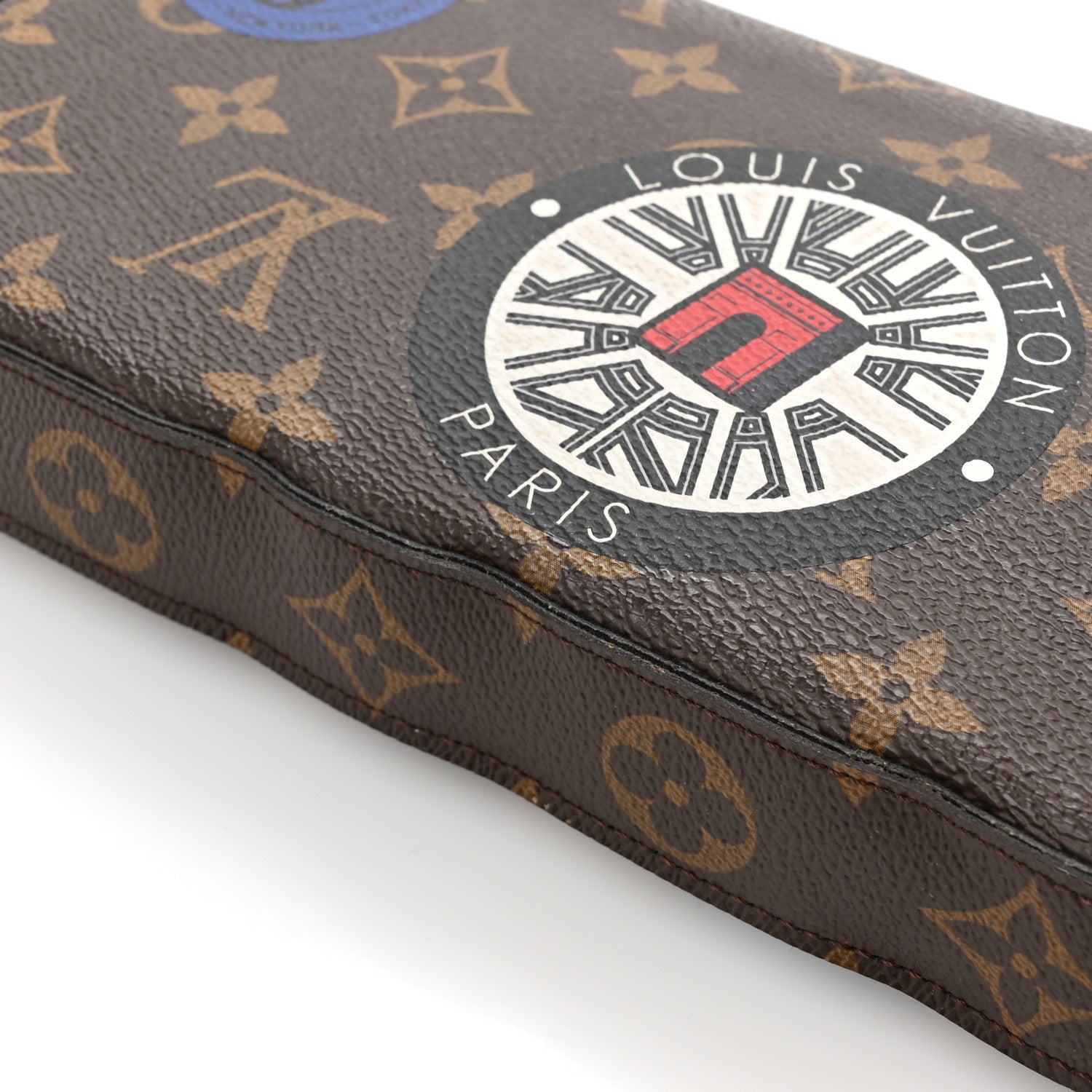 Louis Vuitton Monogram My LV World Tour Pochette Felicie Chain Wallet Coquelicot 16 of 18