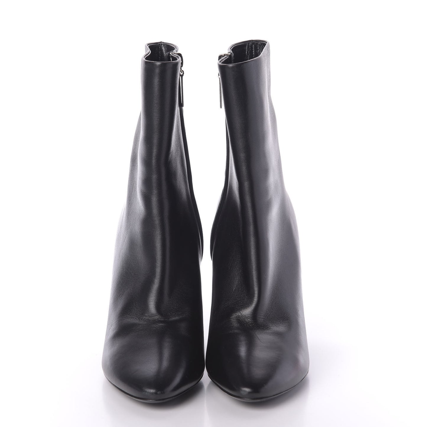 Nappa Vendome Loulou Ankle Zip Boot 40 Black