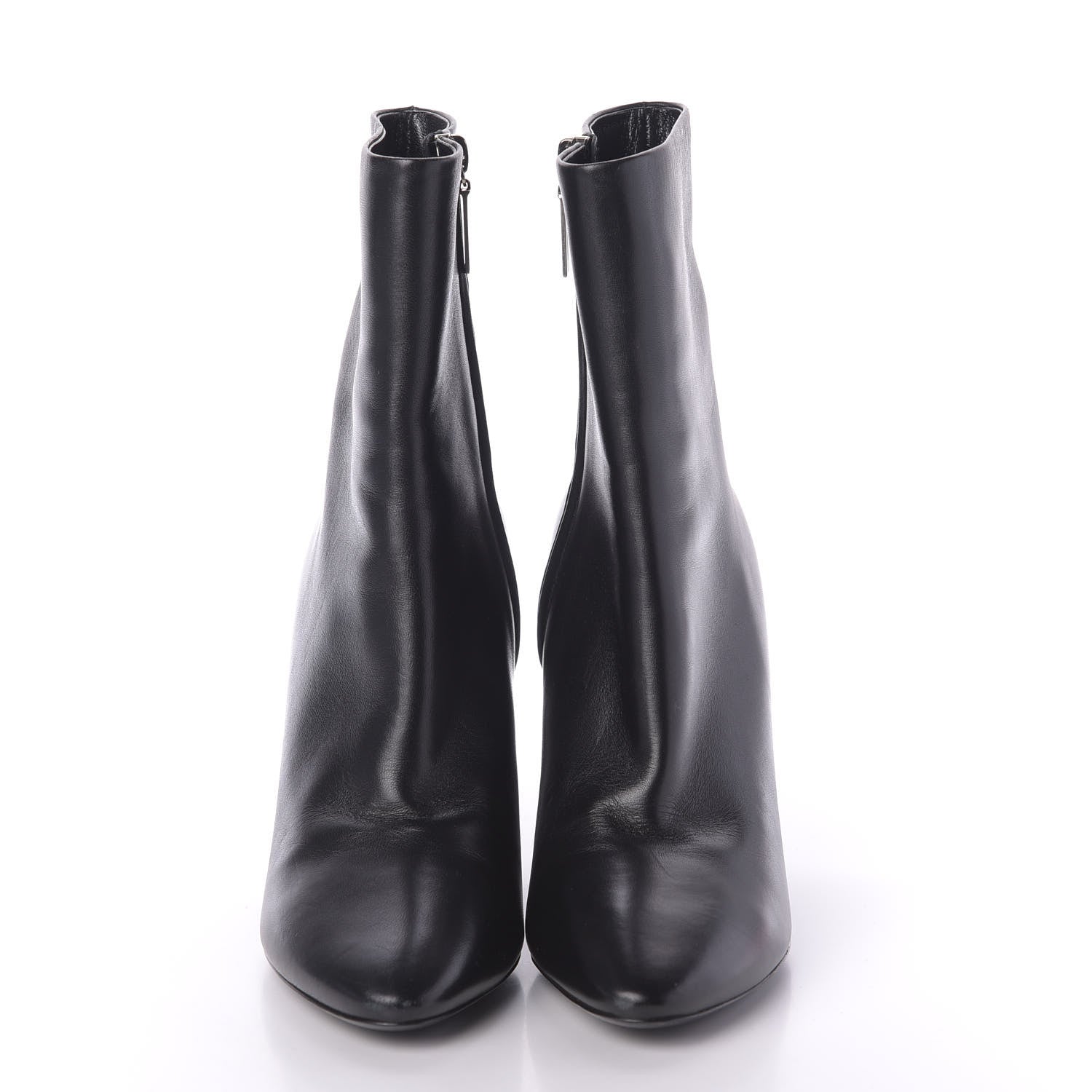Saint Laurent Nappa Vendome Loulou Ankle Zip Boot 40 Black 3 of 9