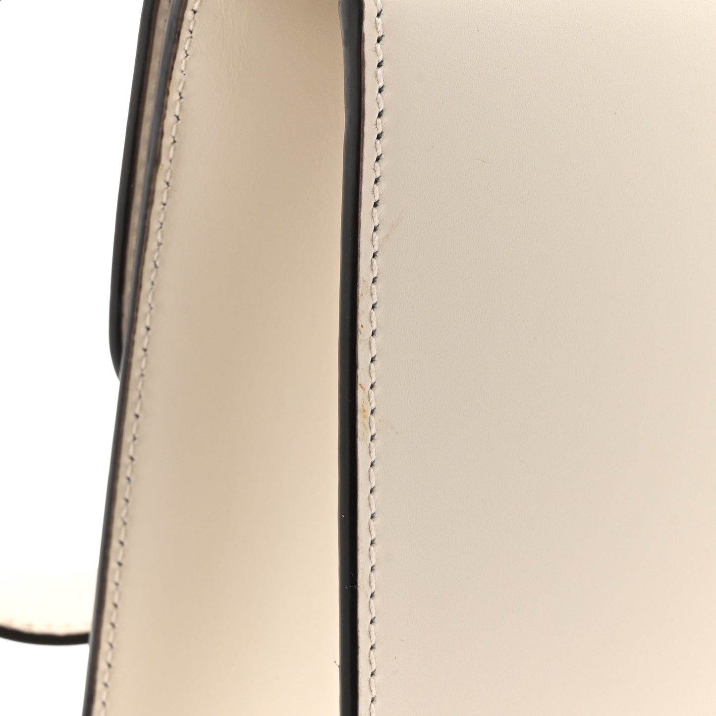 Calfskin Small Sylvie Shoulder Bag Off White