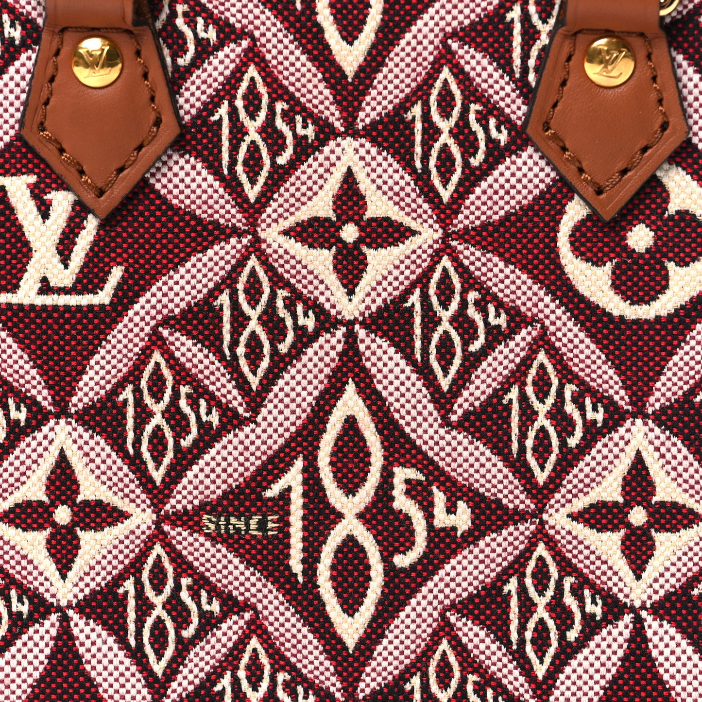 Jacquard Since 1854 Petit Sac Plat Bordeaux