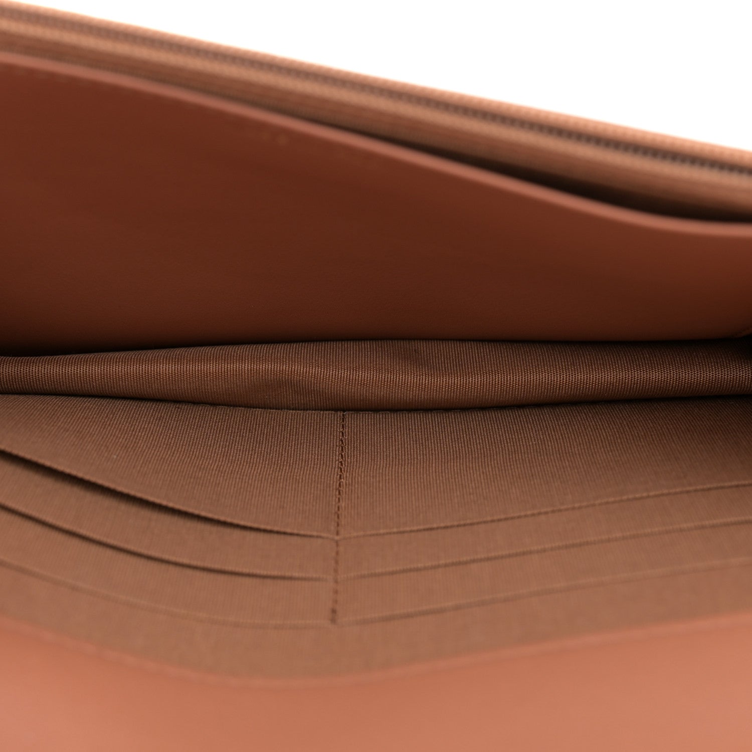 Chanel Lambskin Quilted Chanel 19 Wallet On Chain WOC Brown 5 of 13