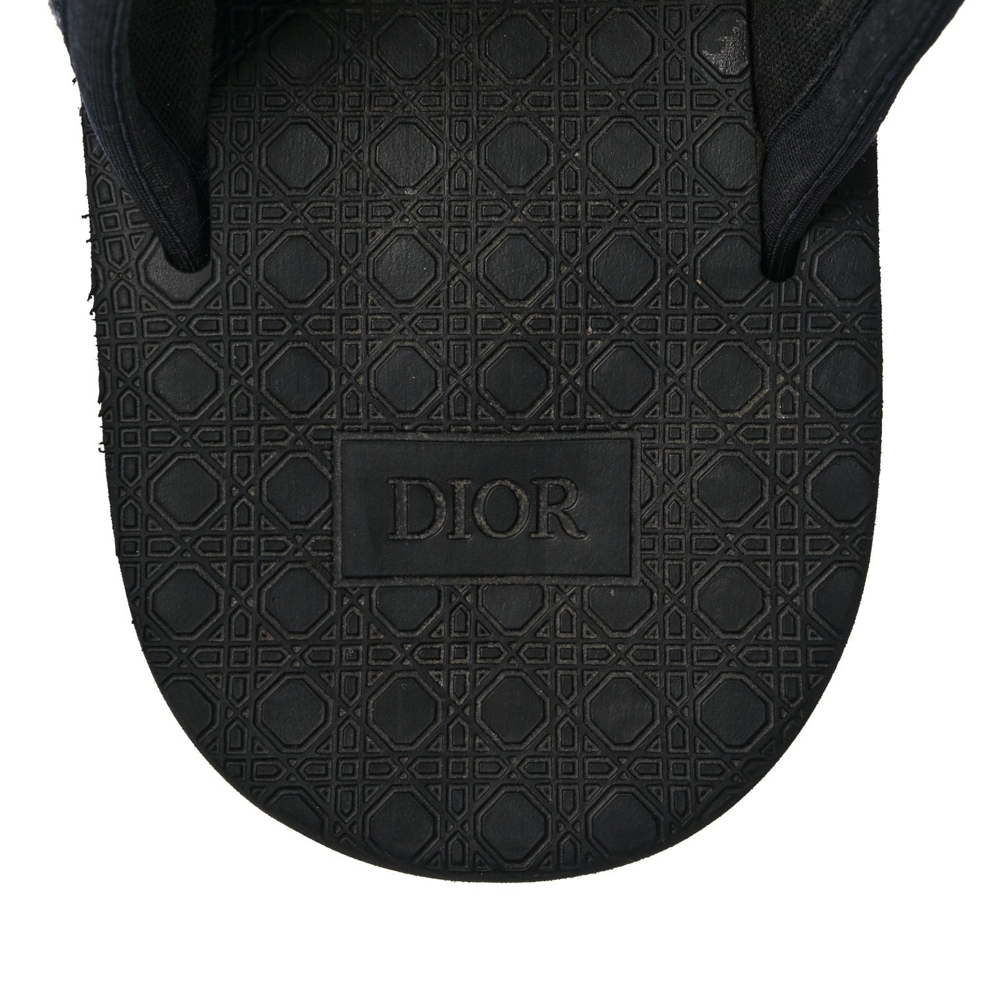 Oblique Jacquard Mens Alpha Sandals 39 Beige Black