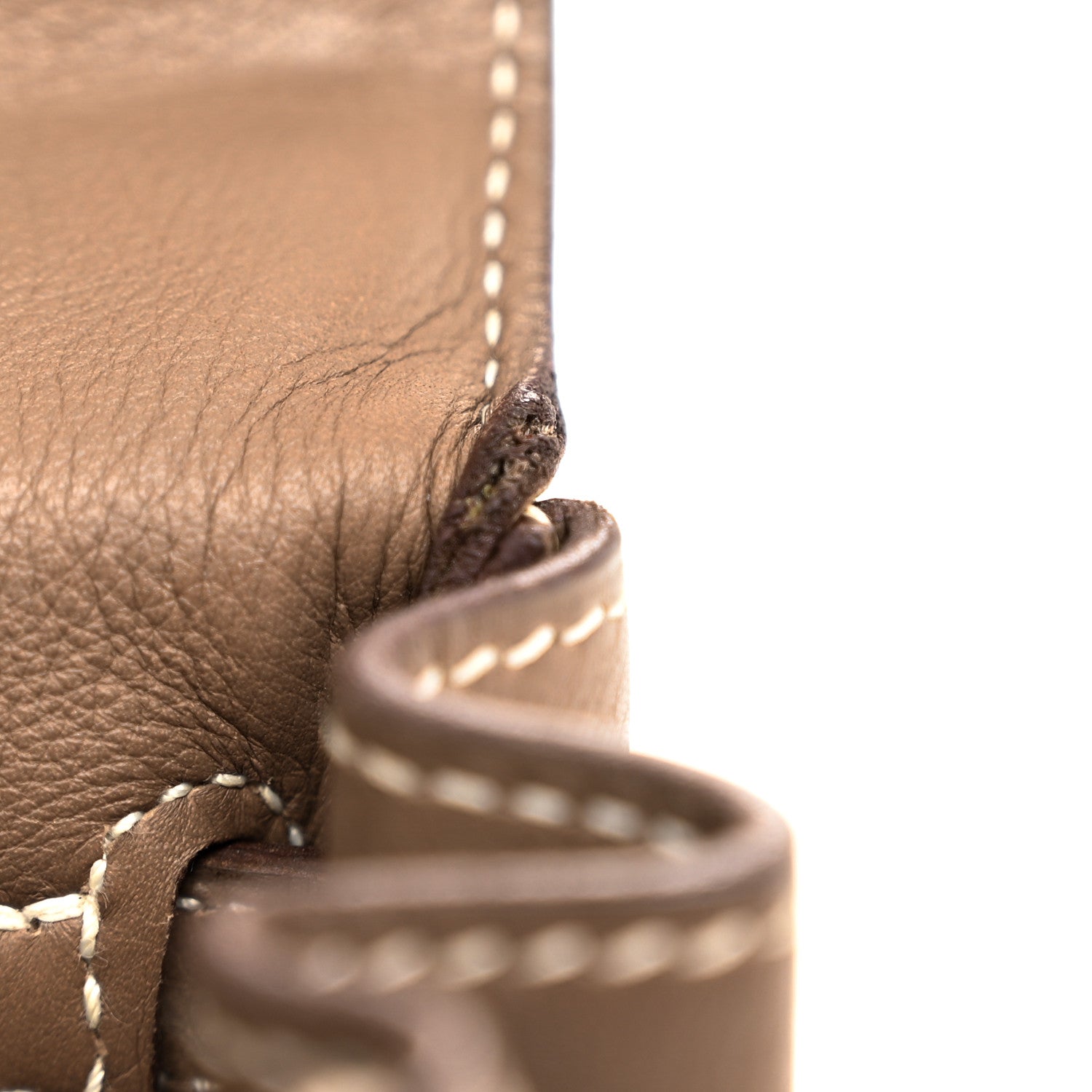Hermes Swift Kelly Retourne 25 Etoupe 12 of 14