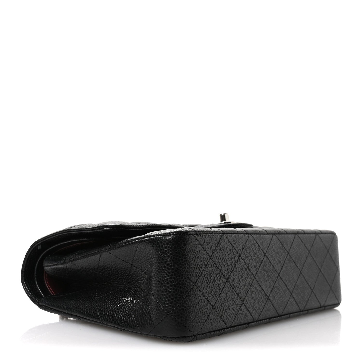 Chanel Caviar Quilted Medium Double Flap Black 4 of 12