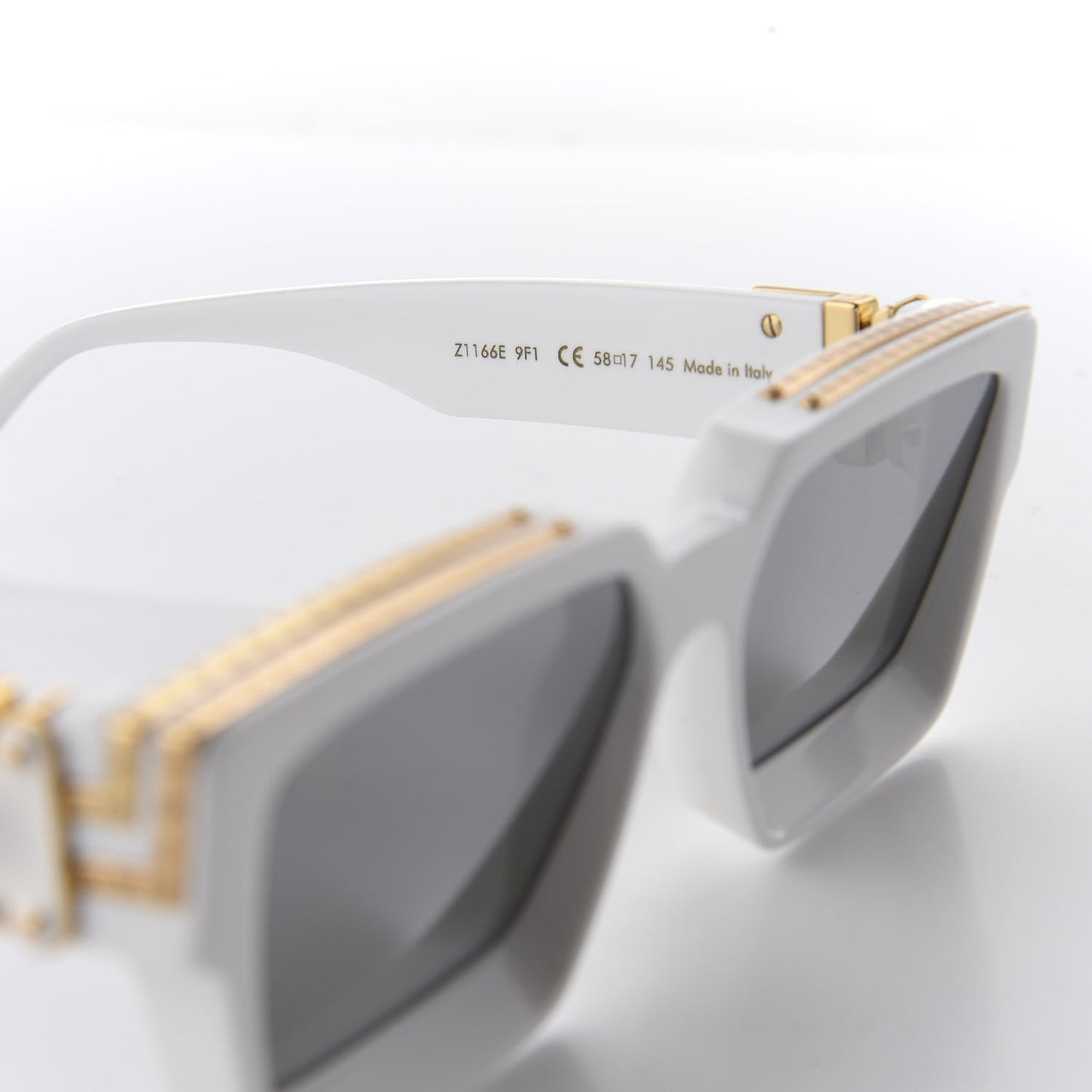 Acetate 1.1 Millionaires Z1166E Sunglasses White