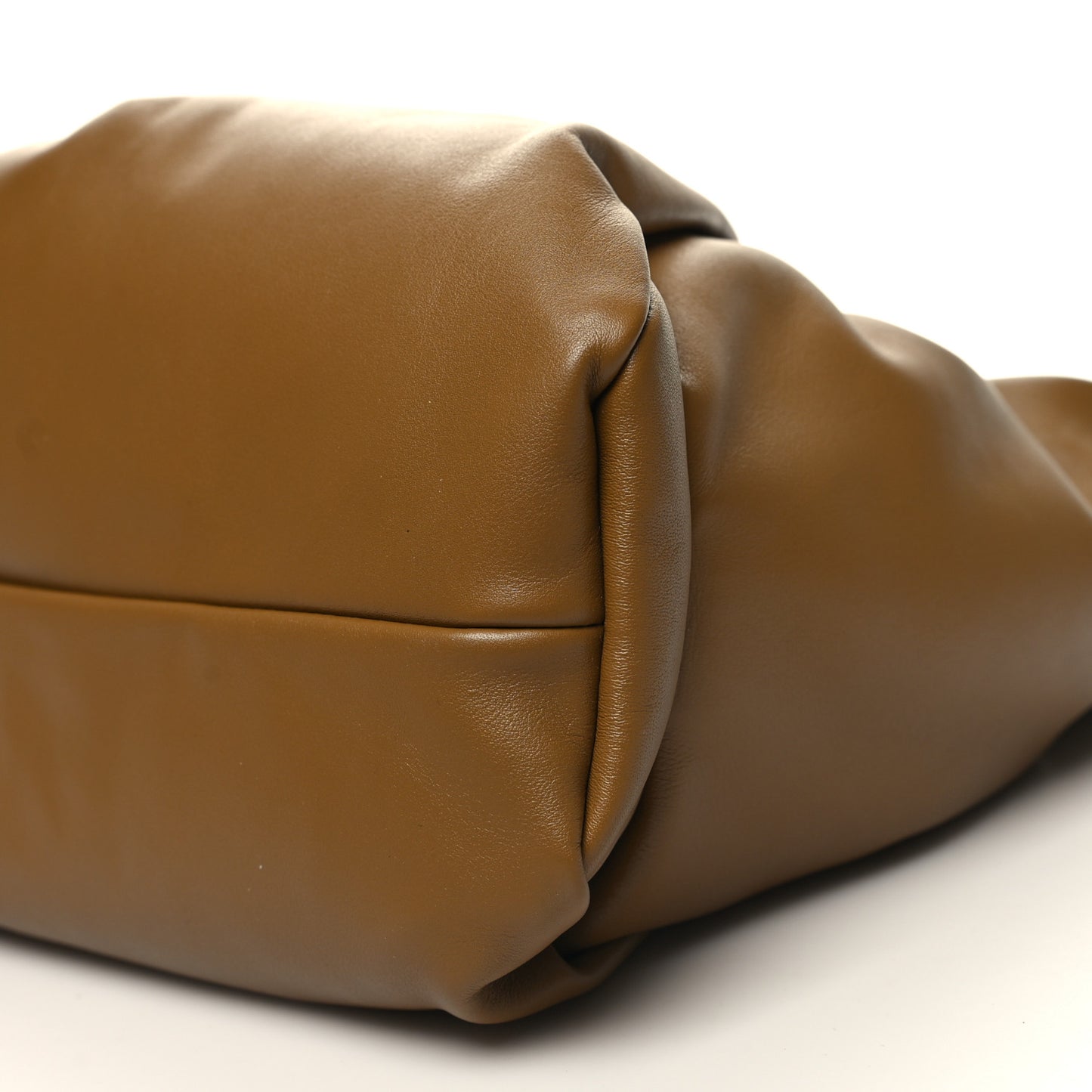 Smooth Butter Calfskin Small The Shoulder Pouch Moutarde