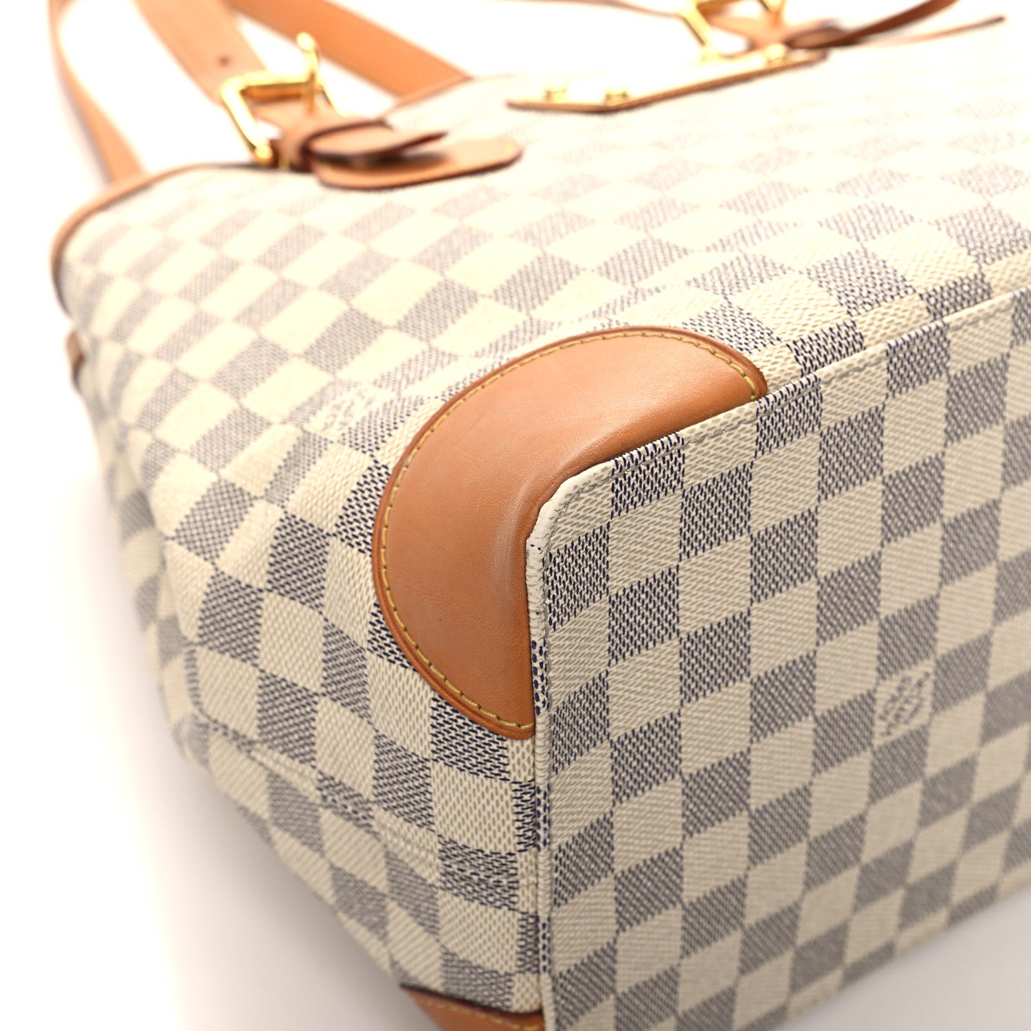 Louis Vuitton Damier Azur Hampstead MM 8 of 12