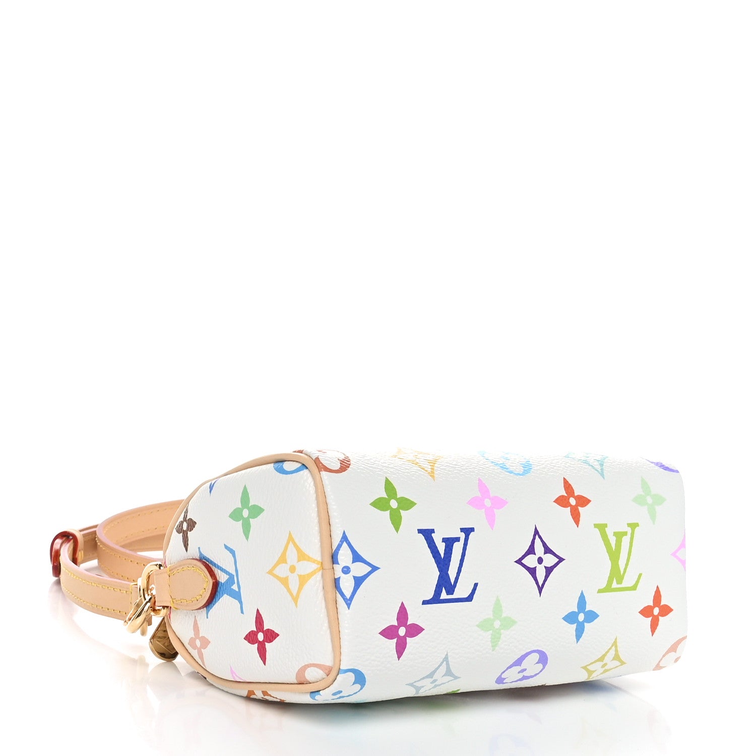 Louis Vuitton LV X TM Monogram Multicolor Nano Speedy White 4 of 10