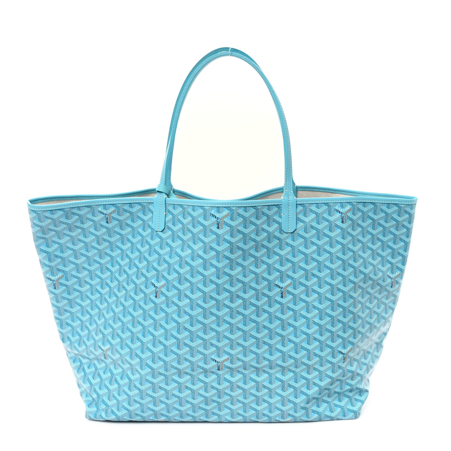 Goyardine Saint Louis GM Balise Beach Towel Set Turquoise