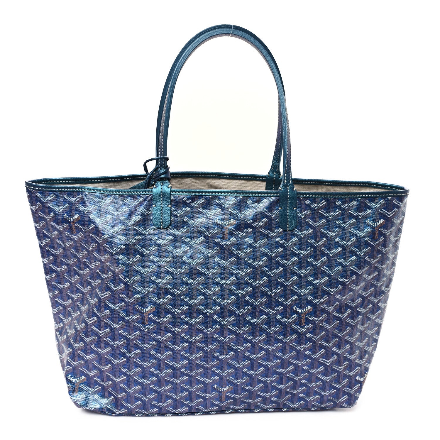 Goyard Iridescent Goyardine Saint Louis PM Pearly Blue 1686187