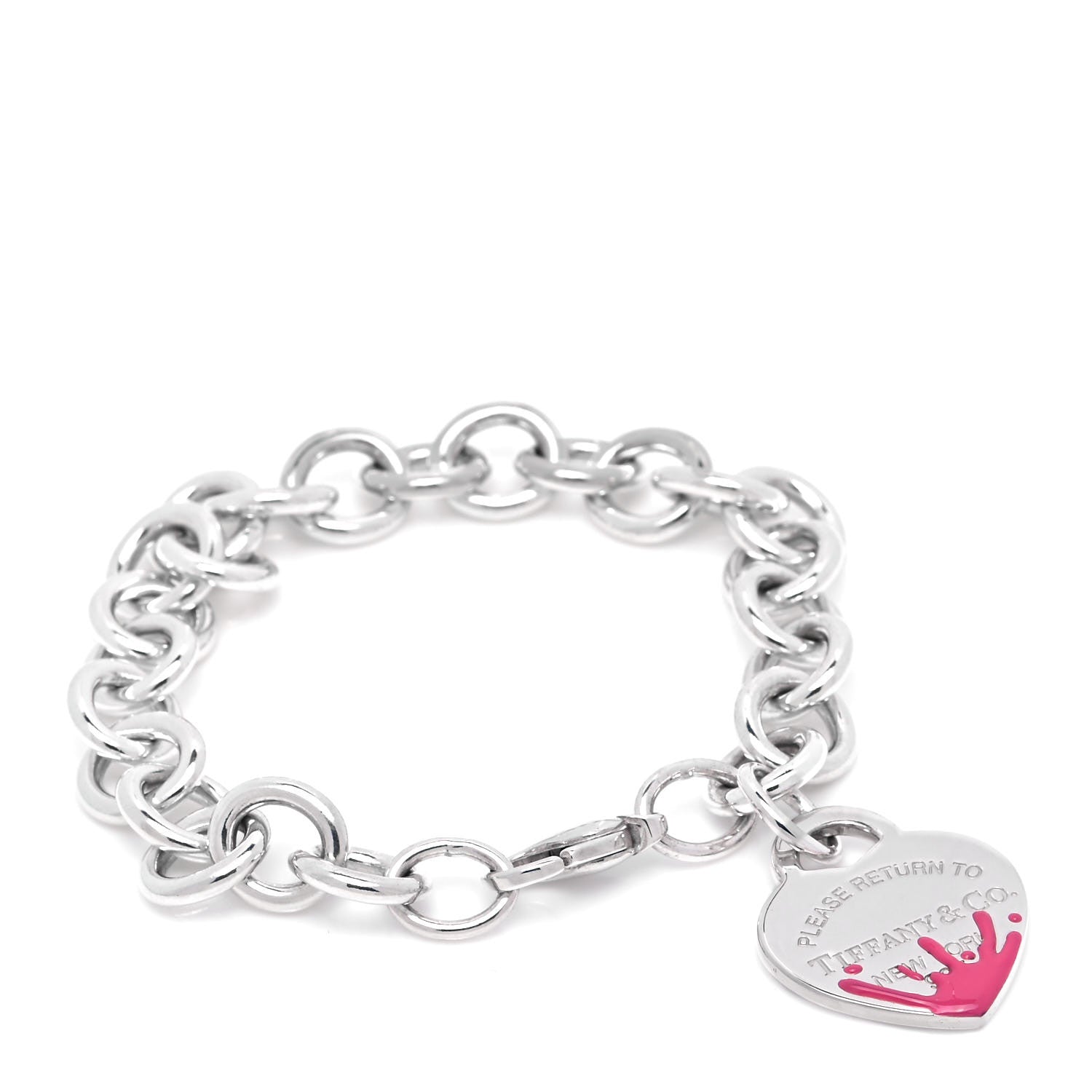 Tiffany Sterling Silver Enamel Return to Tiffany Color Splash