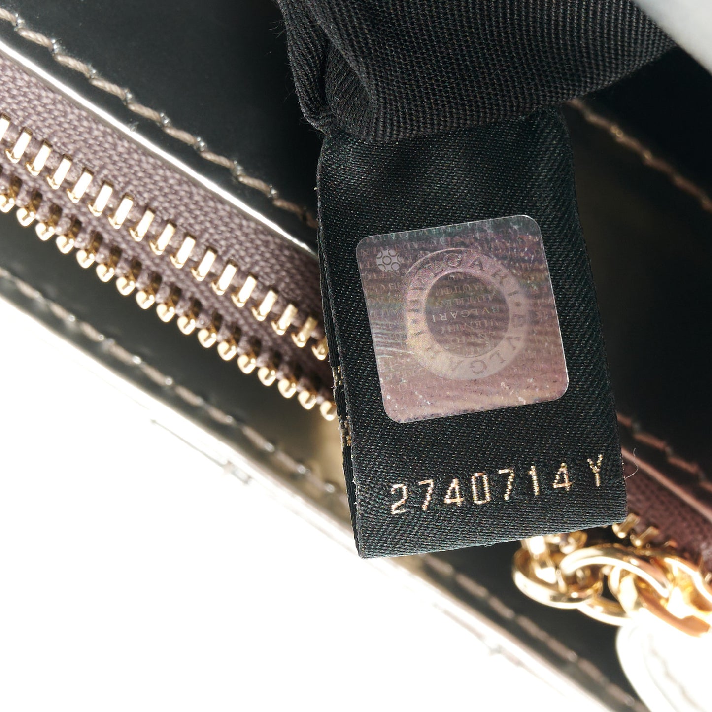 Metallic Calfskin Serpenti Forever Crossbody Bag Silver