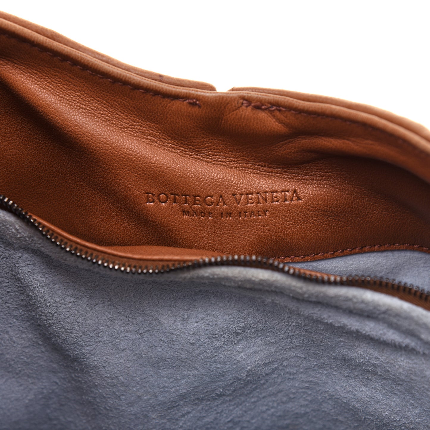 Nappa Intrecciato Ball Hobo Noce