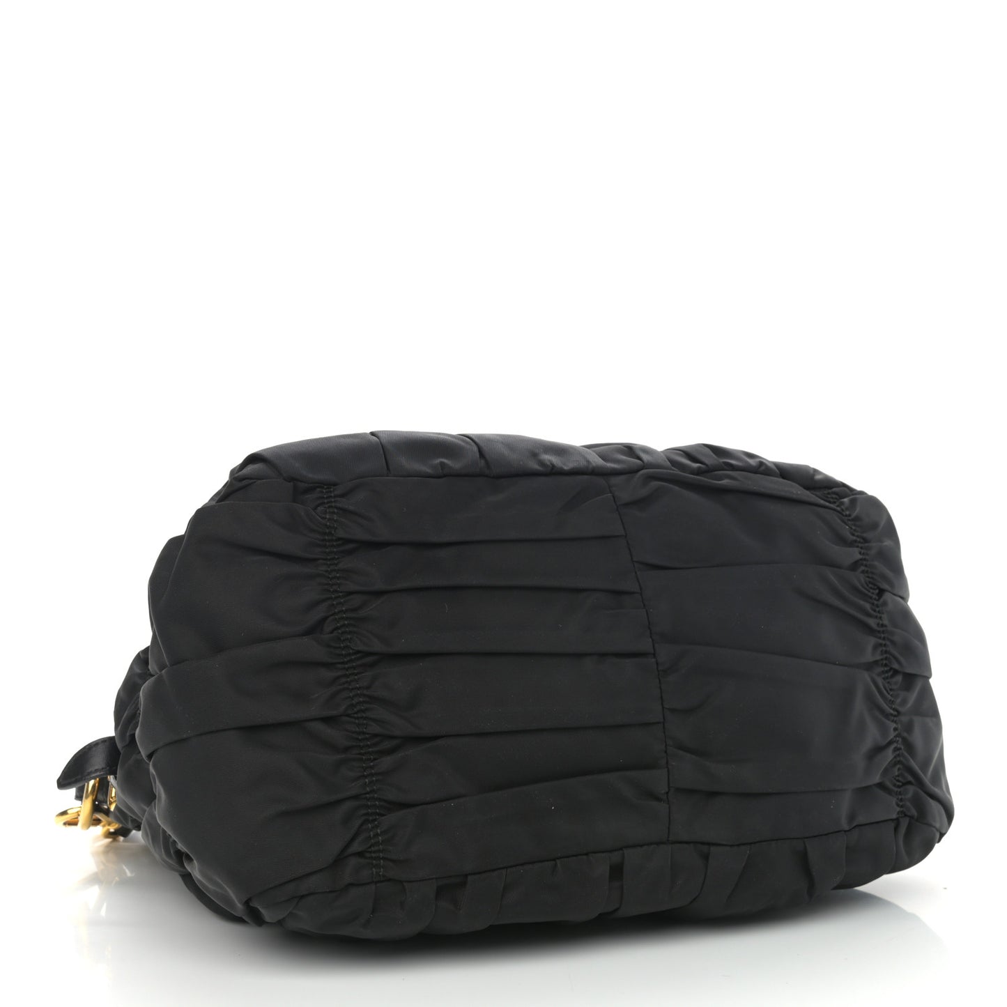 Tessuto Nylon Gaufre Tote Black