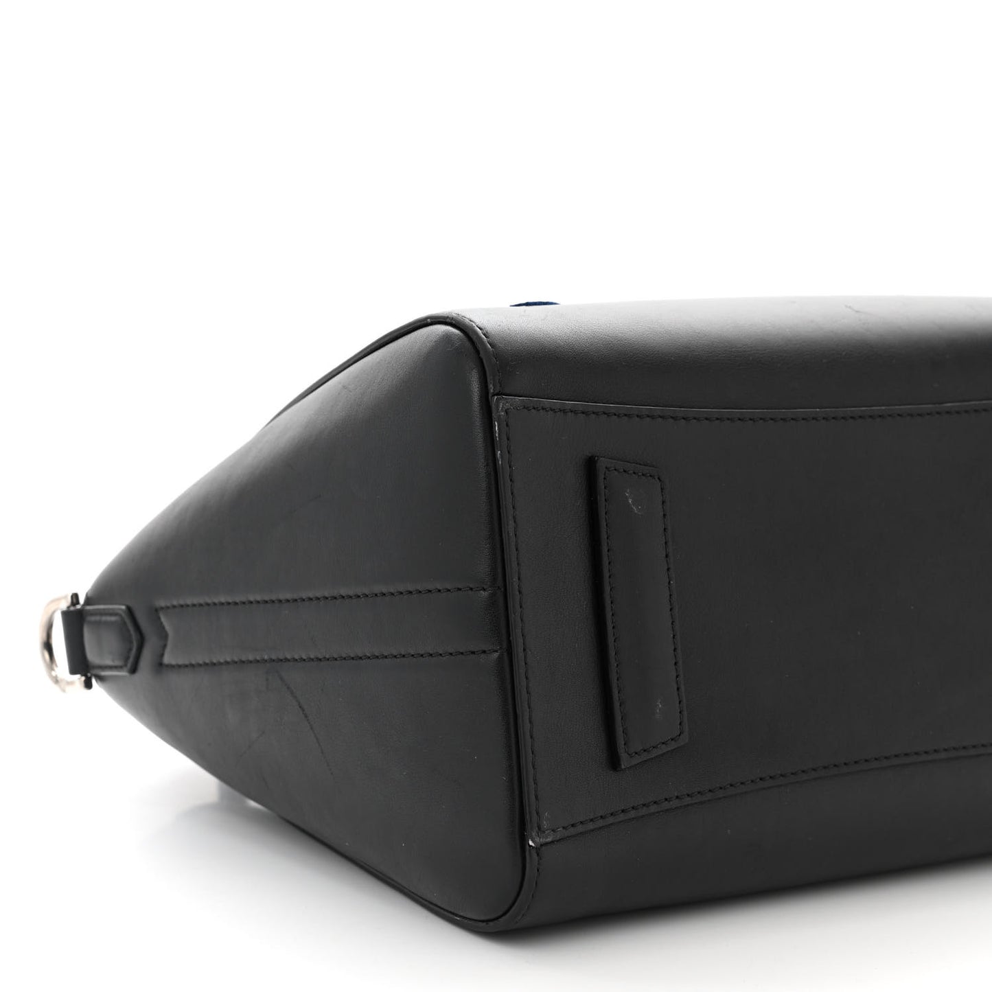 Calfskin Signature Logo Small Antigona Black
