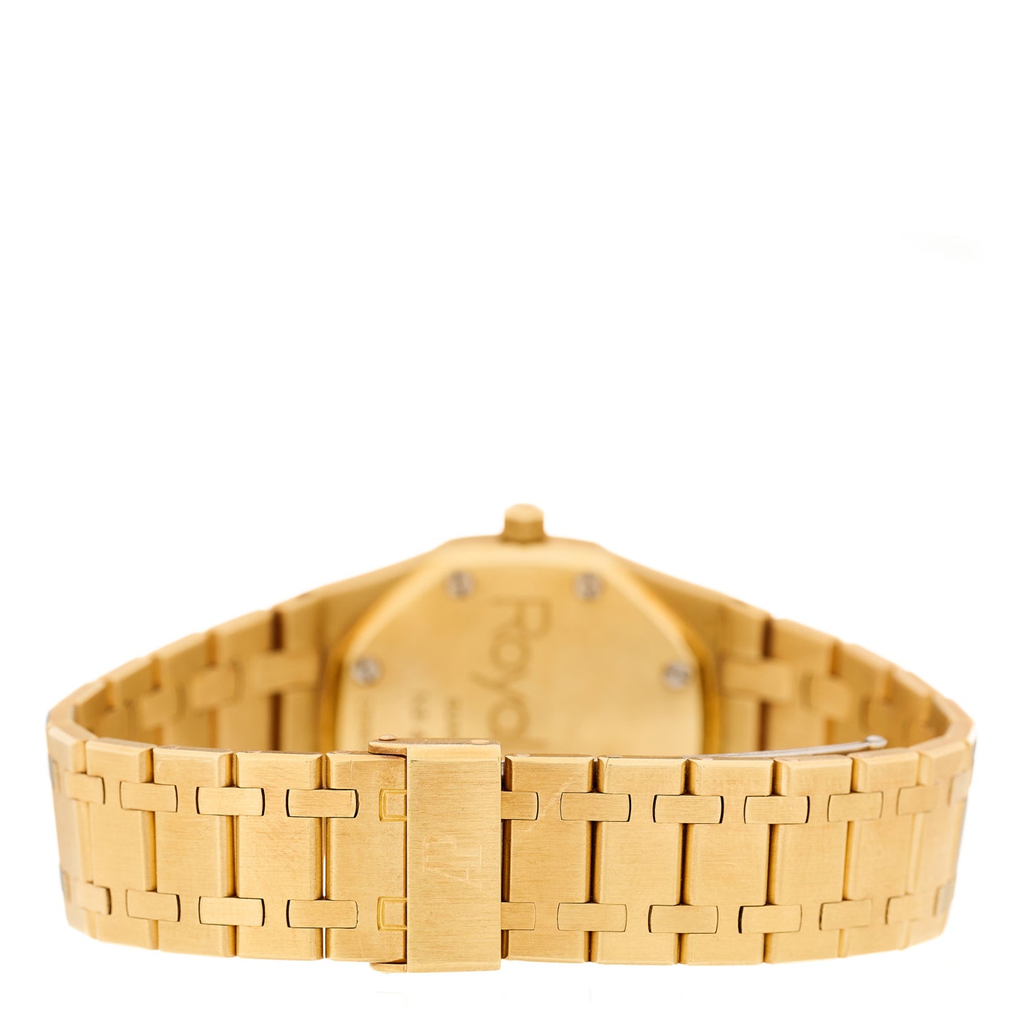 18K Yellow Gold Diamond 30mm Royal Oak Quartz Watch 6008.BA.484
