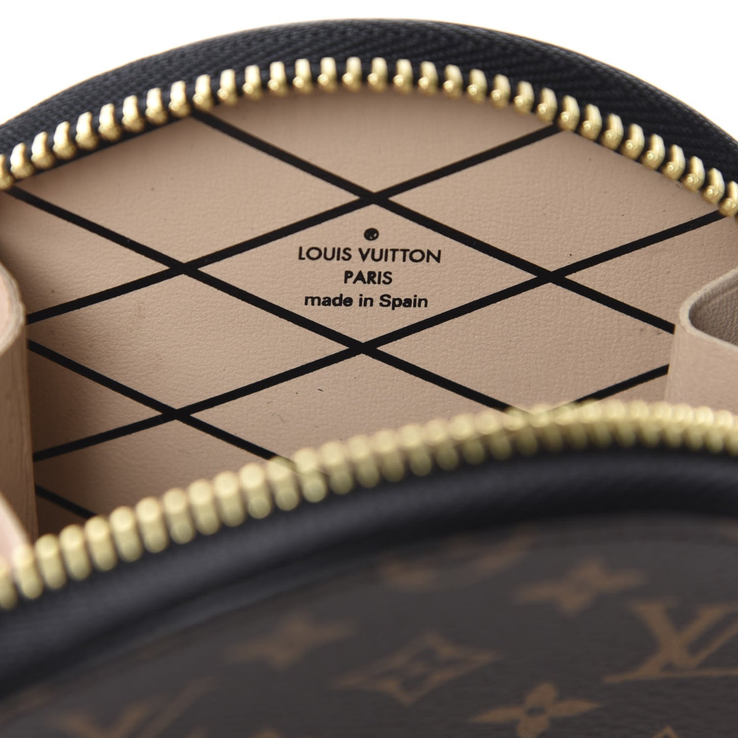 Calfskin Monogram Micro Boite Chapeau Black
