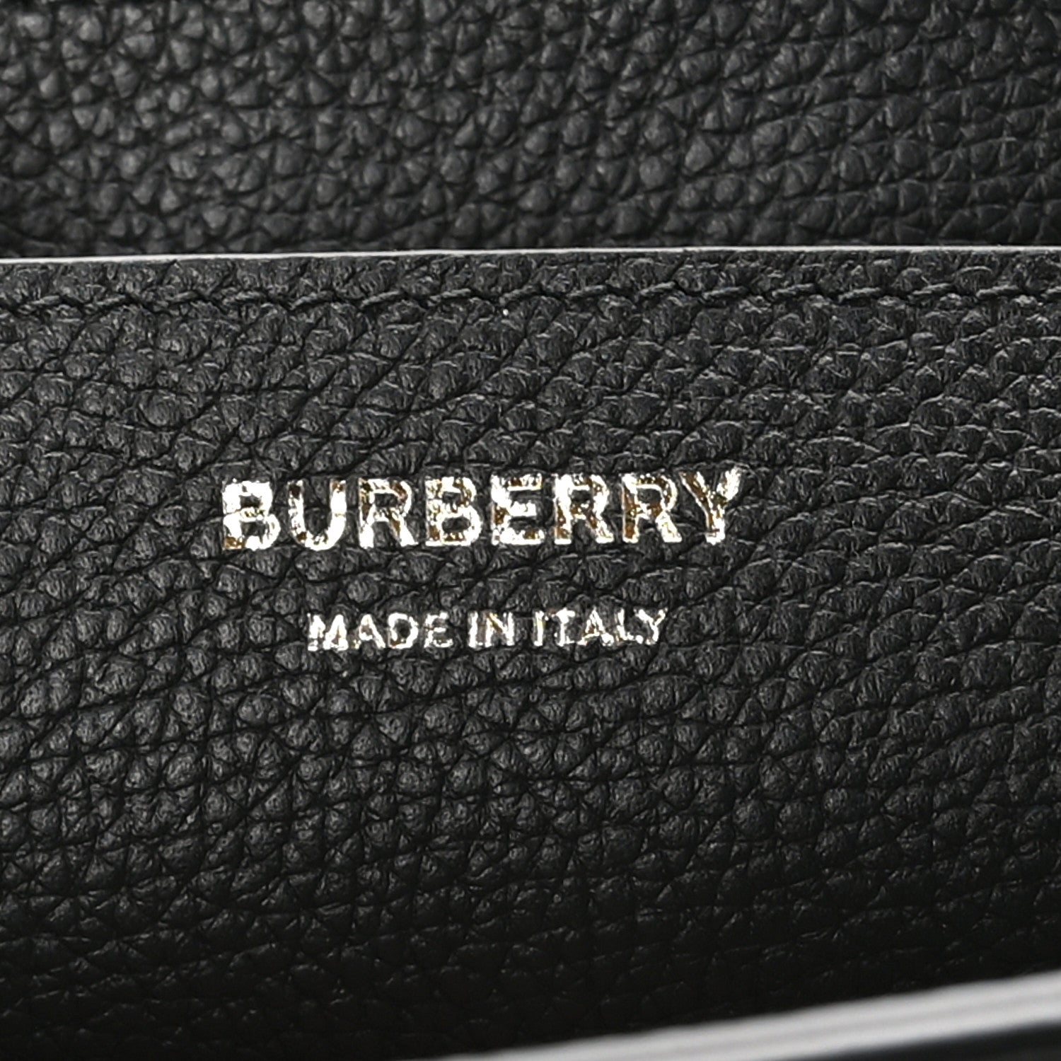 Burberry Grainy Calfskin Vintage Check Note Crossbody Bag Black 6 of 9