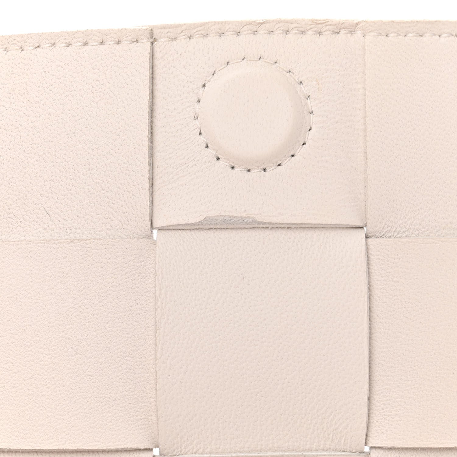 Bottega Veneta Lambskin Maxi Intrecciato Small Cassette Crossbody Bag White 13 of 13